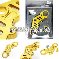 YAMAHA R15 V3 R15M V4 STABILIZER HANDLE BAR CNC ALLOY CROWN TAPAK RACING ADJUSTABLE ALLOY DAMPER