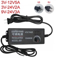 AC Adjustable Adapter DC 3V 4V 4.5V 5V 6V 7V 7.5V 8V 9V 10V 12V 13.5V 14V 15V 16V 17V 18V 19V 20V 21