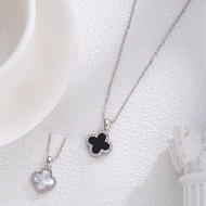Beautiful Clover Pendant Necklace S&F 1275