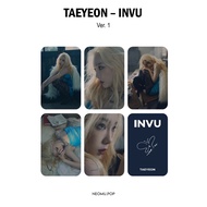 (SET) Taeyeon Photocard - INVU