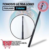 Tongsis Selfie Stick Ultra Long Invisible 3M