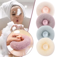 3d Bath Ball With Suction Cup Rich Foaming Bo Dy Scrubber Shower Massage Ball Exfoliating H2v4