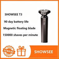 SHOWSEE T3 Smart Shaver — 3 Blades, Wet/Dry