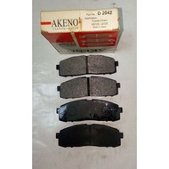 TOYOTA CROWN G-S120, LS120 FRONT DISC BRAKE PADS (D-2042 )4PCS 1SET