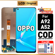 LCD OPPO A92 A52 Original Fullset Touchscreen Untuk Glass Touch Screen Digitizer ori Asli COD