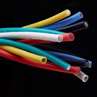 1 Meter 18AWG Flexible Rubber Silicone Wire Cable 200℃ 600V Soft Multicore Wire Cables Black White R