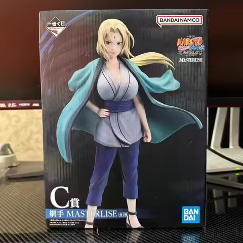 Bandai In Sock Naruto Anime Original Ichiban Kuji Orochimaru Tsunade Jiraiya Figures Model Toys Stat