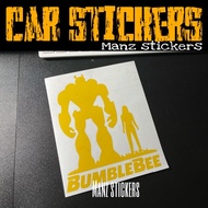 BUMBLEBEE TRANSFORMERS  / CAR STICKER BUMBLEBEE