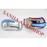 Chrome Side Mirror Cover Honda Civic FD 2006 2007 2008 2009 2010 2011 Angel Round Tail Light Square 