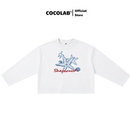 Oversize Unisex Long Sleeve T-shirt “SHEARN NCSE” – Seaside Graphic Long Sleeve Tee – Streetwear