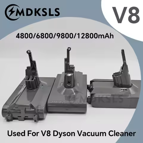 2026 New For Dyson V8 21.6V 12800mAh Replacement Battery for Dyson V8 Absolute Cord-Free Vacuum Hand