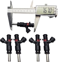 4 PCS Fuel injector 7528176 13537528176 FJ1111 Fits for Mini Cooper Countryman Paceman R55 R56 R57 R