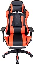 Professional Gaming Chair, Office Desk Chair, Computer Gaming Chair Safe and Durable Office Chair Ergonomic Leather Boss Chair Game Rotating Lift Chair (Color : Red) (Color : Blue) (Red) little