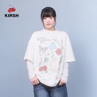[KIRSH] WITTY BUNNY LOOSE-FIT GRAPHIC T-SHIRT | 26SS | women tops | shirt for women | tops korean