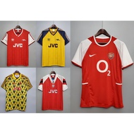 Retro Arsenal Home &amp; Away Kit Arsenal Vintage  *Ready Stock* *Local Seller*