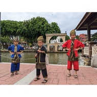 FULL SET❗️BAJU LAYANG+TANJAK+SAMPIN❗️FREE BUTANG BULAN BINTANG❗️❗️
