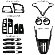 Vemart Honda city tmo 2009-2013 car glossy black accessories interior