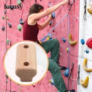 [Ioensy] Portable Wood Rock Wall Climbing Hold Climbing Training Board for Climbing Material Indoor 