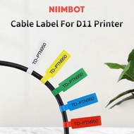 Cable printing label for Niimbot D110/D11/D101 printers
