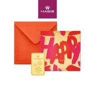 HABIB Joy Collection (Birthday) | 999.9 Gold Bar (0.5g)