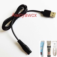 Electric Shaver USB Charging Cable with Hair Clipper 5V Charger for VGR V-278 282 228 V-225 Hatteker