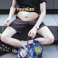 ROYALZO Funny Pack,  Belly Creative Belt Bag, Pop Funny Storage Bag Men