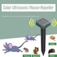 Solar Ultrasonic Repeller Waterproof Mole Snake Mouse Pest Repeller Penghalau Perosak Pest Reject