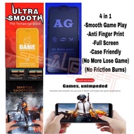 Realme 5/5i/5s/5 Pro/3 Pro/3/2 Pro/C3/C2/C1/6i 100% 9D Edge Full Smooth Gaming Frost Matte 9H Temper