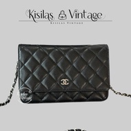 Chanel Caviar WOC 銀扣