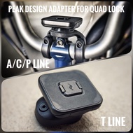 Quad lock to Peak Design / Mous Intralock Adapter for Brompton