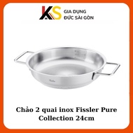 Fissler Pure Collection 2-handle stainless steel pan 24cm