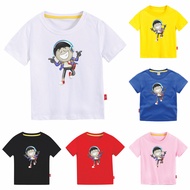 AumSum Series-05 Music 100% Cotton Cartoon T-Shirt for Kids - Ultra-Soft & Breathable