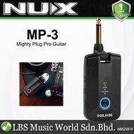 NUX MP-3 Mighty Plug Pro Guitar Amplifier and Bass Amp Modeling Earphone Amplug (MP3)