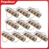 10Pcs Transparent Cake Cupcake Roll Boxes PET Packaging Dessert Container Holder