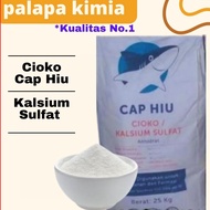 Cap Hiu Cioko Kalsium Sulfat 1 kG dan 500 Gram