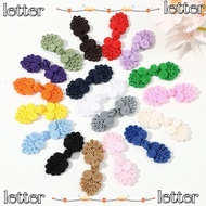 LETTER 5Pcs Cheongsam Buttons Gift Box Clothing Accessories Handcraft Knot Fastener