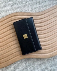 中古Christian Dior CD小金扣鎖匙包