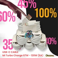 Xiaomi Redmi Note 11 Pro Note 12 Pro 5G Note 13 Pro Data Cable poco X3 GT X4 GT F4 F5 Original 6A Mi