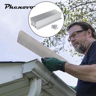 [Phenovo] 4Pcs Water Guard Rain Gutter Valley Roofing Gutter Guards Gutter Splash Guards