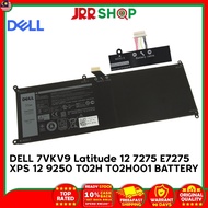 Del 7VKV9 9TV5X 07VKV9 Latitude 12 E7275 7275 XPS 12 9250 T02H T02H00 0V55D0 V55D0 07VKV9 LAPTOP BAT