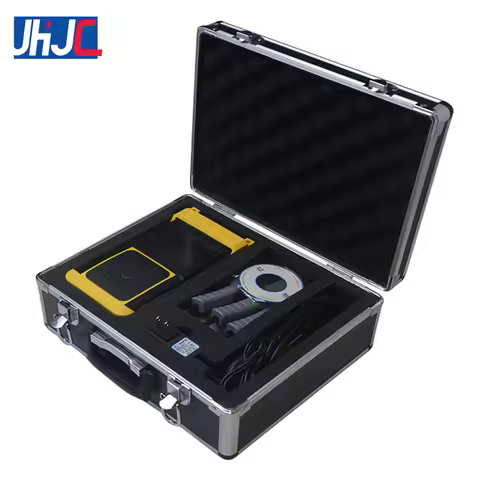 Three Clamps Digital 3 Phase Voltammetry Meter AC Motor Voltage Tester Clamp Meter Voltmeter Megamet