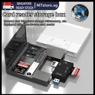 7in1 USB-C Card Reader with Micro + IPHONE Card Reader Multifunctional with Memory Card Storage Box