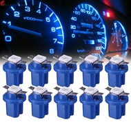 【S-HOT】10pcs T5 B8.5D 5050 For SMD LED Bulbs Dashboard Speedometer Instrument Lighting Bulb