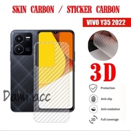Skin carbon 3d diamond vivo y02 y02t y02a y16 2022 y35 2022 y22 2022 v25 v25e v25 pro x80 x80 pro y9