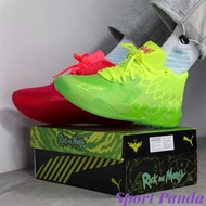 High Quality Green 11 Kids Shoes Original Basketball Mid-top Actual Melo Ball And Panda Shock-absorb