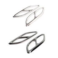 Exhaust Pipe Tail Cover Trim Tail Troat Decorative Frame For Benz CLA-Class C118 W118 CLA180 200 220