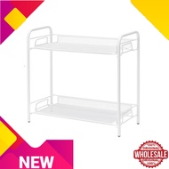 TEVALEN STORAGE UNIT WHITE 36 X 17 X33CM STEEL KITCHEN RACK RAK REMPAH MINI RANK RAK BALANG REMPAH S