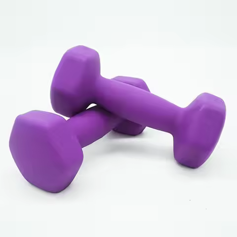 2kg/4kg Weights Exercise Fitness Dumbbells Men Women Anti-slip Dumbbell For Gym Home Bodybuilding Sp