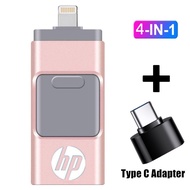 2TB H.P 4-in-1 USB Flash Drive OTG Drive 32GB 64GB 128GB 256GB 512GB 1TB  USB 3.0 Flash Drive for iPhone/Android/Type-C/ 11 Pro/XR/XS Max USB Memory Stick