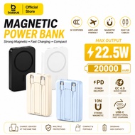 【3C certification】Baseus 22.5W Magnetic Powerbank 20000mAh Portable Wireless Powerbank Fast Charging